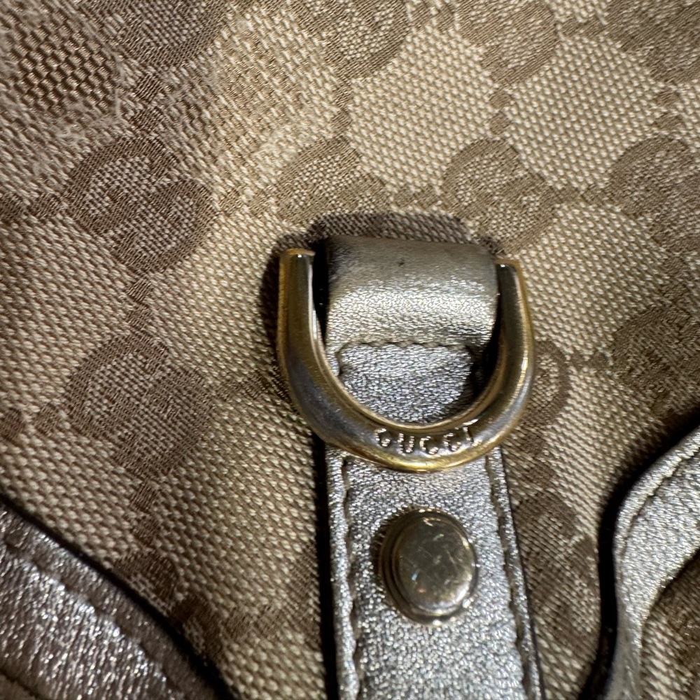Gucci project GG Canvas Small Abbey Tote w/COA - Picture 14 of 15